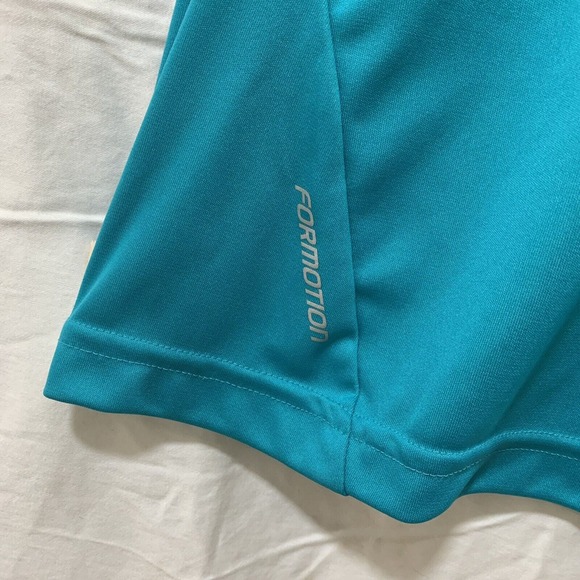 Adidas Adipure Formotion Women’s Cap Sleeve Activewear Top Size XL Turquoise - Picture 2 of 8